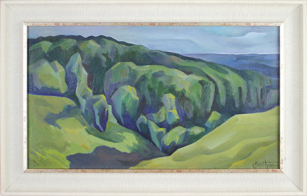 Мартынова Лидия Ивановна. Перед дождем (пленер, г. Кашира)